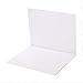 Erligo Diploma Cover Diploma Holder Hot Stamping Frame Graduation Padded Certificate Holders Imprinted Certificate Covers Smooth Leather for High School 8.5''x 11'' (White)
