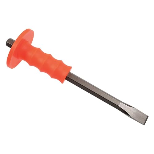 Image of Mayhew Select 12205 3 /4-by-12-Inch Handguarded Cold Chisel , Black