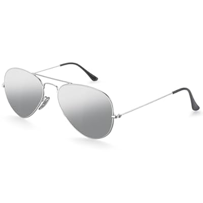Gtievruo Gafas de Sol Hombre Polarizadas Metal Lentes de Sol para Hombre Mujer Clásico Protección UV