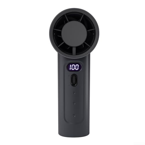 ChicBosom Ventilador portátil de mano mini turbo ventilador de aire acondicionado, modo de enfriamiento de hielo con viento de 1 a 100 velocidades, ventiladores personales recargables por USB de 4000