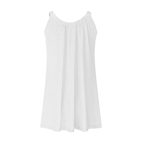 Robe de plage légère solution anti-chaleur cover-up fluide col licou - 7