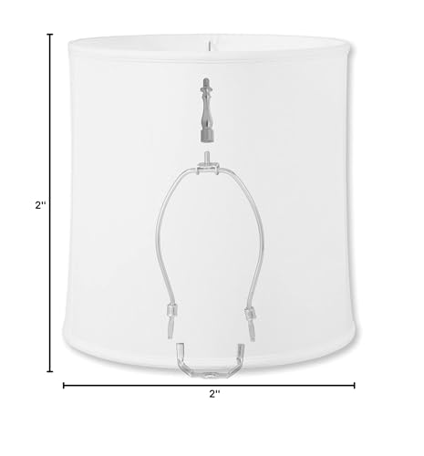 Image of B&P Lamp 2 Inch Nickel Lamp Shade Riser