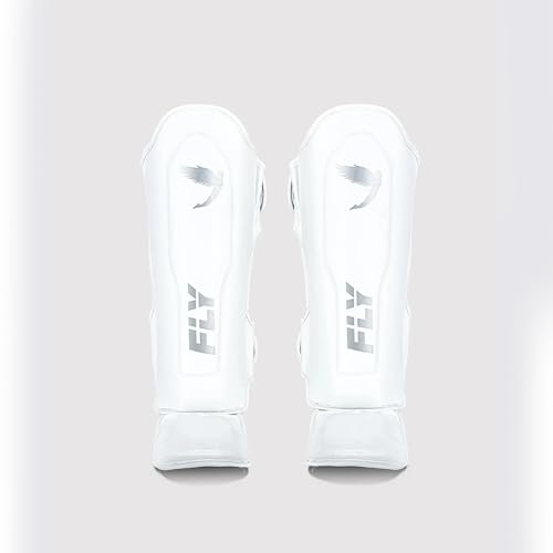 Protège-tibias en cuir Fly Spectre M 2.0 pour la protection des arts martiaux