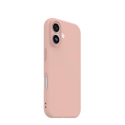 Image of OtterBox iPhone 17 Figura Series Case - Rose Smoke Pink - Aesthetic, Silicone Phone Cases, Protective Minimalist Design, MagSafe iPhone Case with Camera Protection