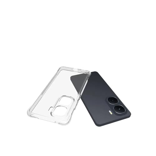 Image of Compatible for [ iQOO Neo 10R 5G ] Bumper Back Case Cover for [ iQOO Neo 10R 5G ] - Transparent