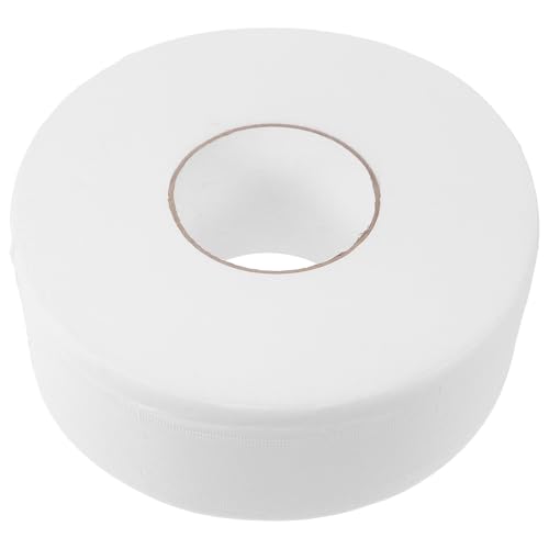 Papel higiénico blanco de pulpa de madera 4 capas 600g rollo grande industrial
