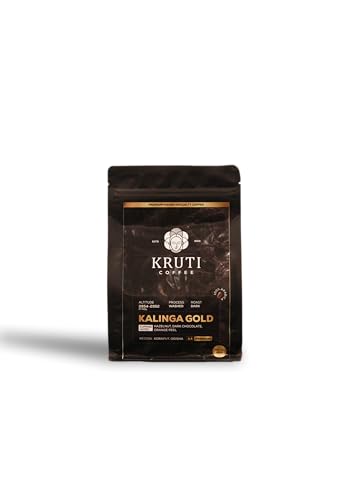 Image of Kruti Coffee-Specialty Coffee Roasters - Cold Brew Grind 250g | Kalinga Gold - Medium Dark Roast | Arabica Beans | Signature Blend From Koraput | Freshly Roasted