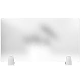 VHJCUZIG(小さな店) デスク 卓上パーテーション プライバシーパネル 教室の机の仕切り デスク仕切りパネル デスク用パーテーション アクリルパネル 飛沫防止対策アクリル板 仕切り板 おしゃれ 透明アクリル 間仕切り ついたて 衝立 オフィス 学校 組立簡単 (50*30cm) (80*30cm)