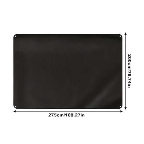 Housse de batterie résistant pluie bâche Oxford imperméable 274x201cm coins lestés studio musique - 4