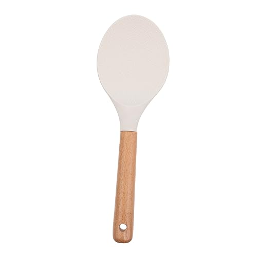 Cabilock 1Pc Rice Spoon Non Stick Rice Spatula for Kitchen Use Creative Rice Scooper Tool Ergonomic Design Easy to Clean Kitchen Supply