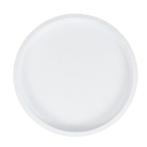 Lurrose Soporte Rodante para Plantas Ruedas Resistentes, Base de Macetas Gruesa y Práctica, Carrito Móvil de Color Claro para Tiestos de Exterior y Maceteros Grandes