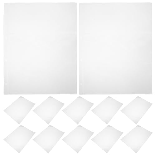 Feuilles mobiles pour classeur avec pochettes transparentes d'affichage de monnaie