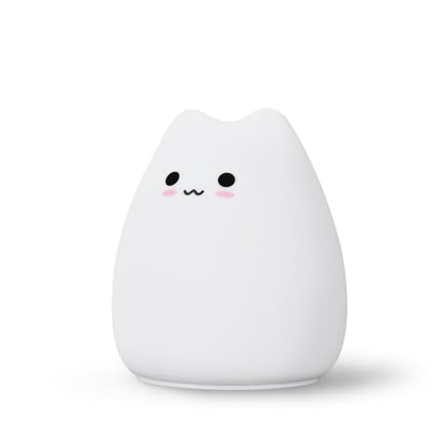 Gwindrise 20240222 Cat Night Light 7 Colors Silicone Squishy Cat Lamp thumb #7