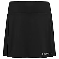 HEAD Damen Club Basic Long W Skirts, Schwarz, M EU