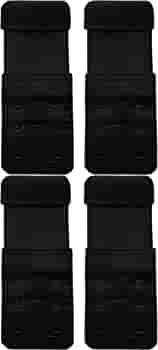 secret admirer Bra Hook Extender to Increase Bra Length for Backless Dresses-2 Hook - 3 Eye, Extra Elastic, Combo Pack Black-picture-6