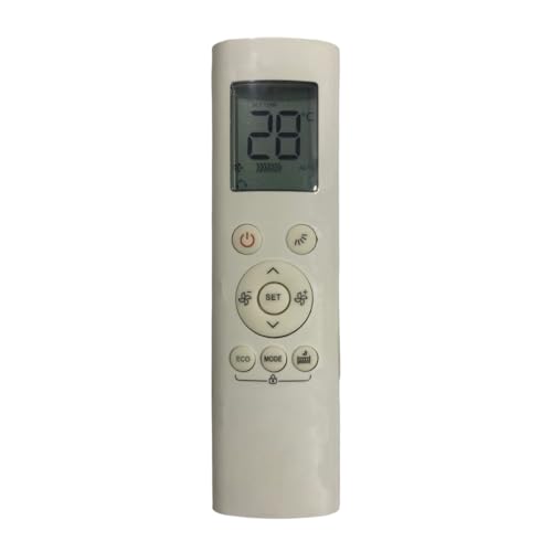 Image of Upix AC Remote No. 213 (No Backlight), Compatible /Replacement for Midea AC Remote Control (Exactly Same Remote Will Only Work)