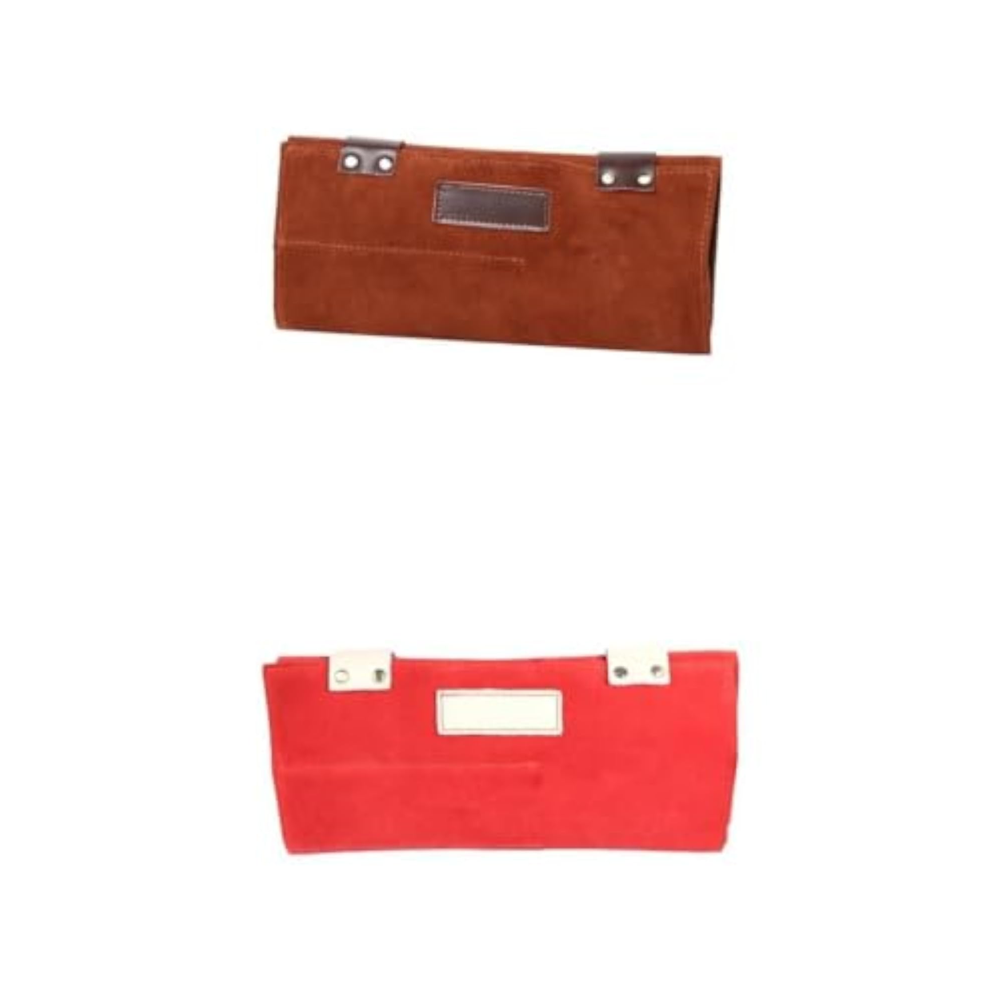 Barber Hairdressing Tools Holder Pouch, 2x Orange and Red