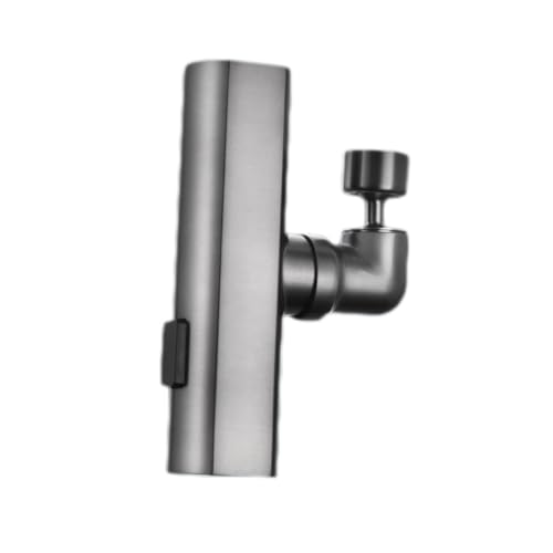 Grifo multifunción 3 en 1 con aireador extendido giratorio LWX para lavado sin salpicaduras