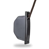 TELKES Recogedor Persiana Empotrado Maaron con Cinta 18 mm x 5 m Carrete Cuerda Enrrollable Mecanismo de Muelle Interior Sistema Polea Rollo Tirador Recambio de Cajetin (Marrón, Cinta 18 mm)