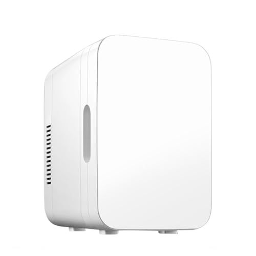 TECJHJZ Mini Fridge, Mini Refrigerator Multifunction Portable Cold Freezer Car Home Cosmetics Fridge Drink Cooler Outdoor Travel Camping Beach8L,for Car/Office/Bedroom/Dorm Room - Image 5