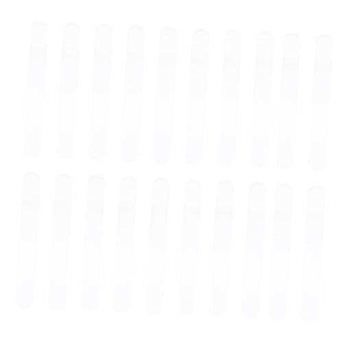 FUNOMOCYA 20pcs Spatula Depressors Tounge Doctor Blades Sticks Useful Pp Transparent re-usable