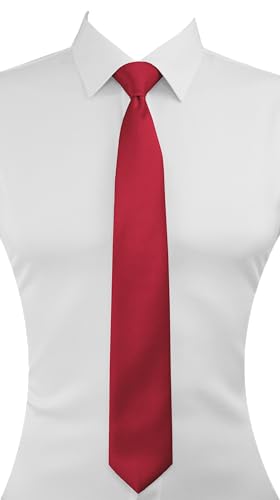 Image of Dibi Solid Color Ties for Men, Formal Mens Ties, Neck Tie, Classic Tie for Boys Women Teens, Wedding Business Costume Necktie