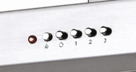 Edesa ECB-6411 X 400 m³/h De pared Acero inoxidable C - Campana (400 m³/h, Canalizado/Recirculación, E, E, D, 62 dB)