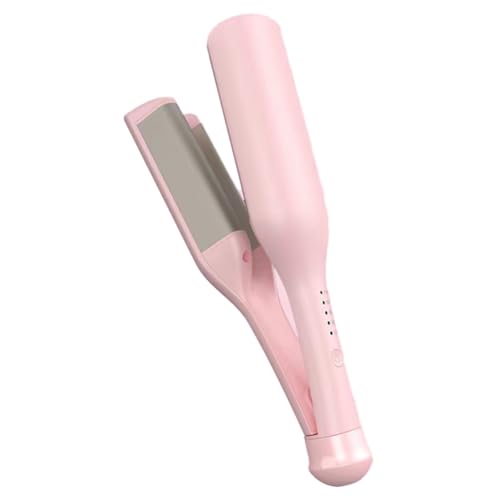 MQODLFP - Rizador de pelo (32 mm, 5 temperaturas, regulables, calefacción, hierro prensado Styler Wand-B, enchufe de la UE