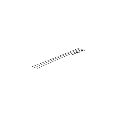 SRAM Spokes/Nipples/Washers 3-Pack 298mm CX-Ray Straight-Pull External Black, Rise 60 (B1), 29