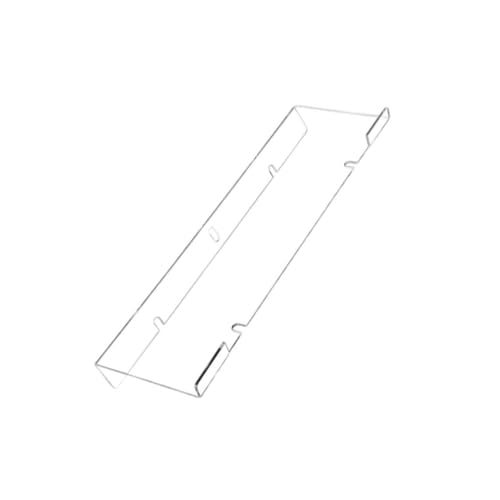 FUNOMOCYA Ergonomic Acrylic Keyboard Riser for Comfortable Typing Keyboard Stand for Working Stylish Tilt Design for Home Office Gaming