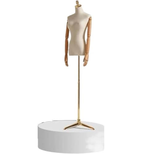 Versatile Pedestal Display Stands - Natural Finish for Boutique Bridal Shop Retail Exhibits Home Decor - Stylish Showcase