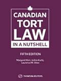 Canadian Tort Law in a Nutshell Fifth Edition