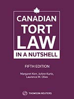 Picture of Canadian Tort Law in a Nutshell Fifth Edition: 9780779889099: Books ...