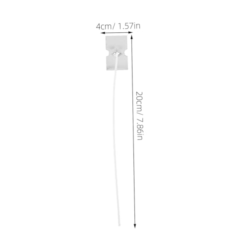Kit 50 mechas de algodón para velas preenceradas miniatura 2
