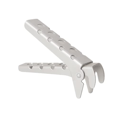 FZLANQ 1 PCS Pan Gripper Clip Exquis Alliage D'aluminium Bol Pince Pince Camping Pot Pan Gripper Bol Pince pour Camping En Plein Air Ustensiles De Cuisine Outil De Voyage