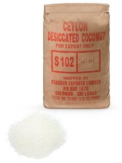 Noix de Coco Râpée de Ceylan - Parfum Intense du Sri Lanka sans Additifs - Sac de 25kg