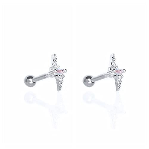 Bijoux pendientes en zircon coloré avec finitions soignées pour un piercing élégant