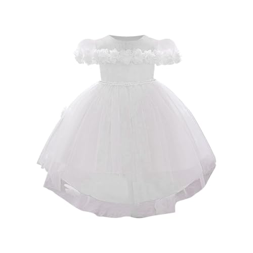 Girls Birthday Tulle Dress Toddler Pageant Party Ball Gown Formal Baptism Tutu Dresses Cake Smash Photoshoot Outfit Clothes