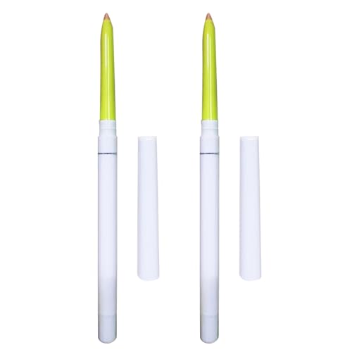 Invisible Extreme Plumping Lip Liner – Lip Plumper Extreme Pencil for Fuller Lips, Hydrating & Long-Lasting Lip Plumping Liner, Transparent White Eyeliner Style Lip Liner for Women (2pcs)