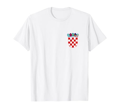 Kroatien Tshirt Trikot Hrvatska Kinder Damen Herren 2021 T-Shirt