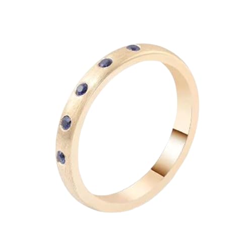 Bague en spinelle noire DEF-VVS et argent plaqué or 14 carats RNG-1208