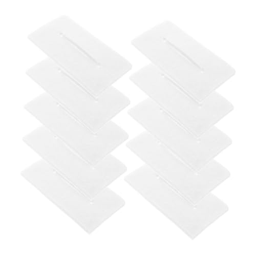 NOLITOY 25pcs Insulation Hair Roller Pads Toner Cotton Pads for Face Reusable Heat Resistant Hairdressing Tool Styling Accessory Salon Professional