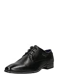 sportlich feine herrenschuhe Einfarbig bugatti Men\'s 316A31171000 Oxford Flat, Schwarz,43 EU
