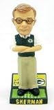 Mike Sherman Green Bay Packers Mini Coach Sherman 3 inch Bobblehead NFL