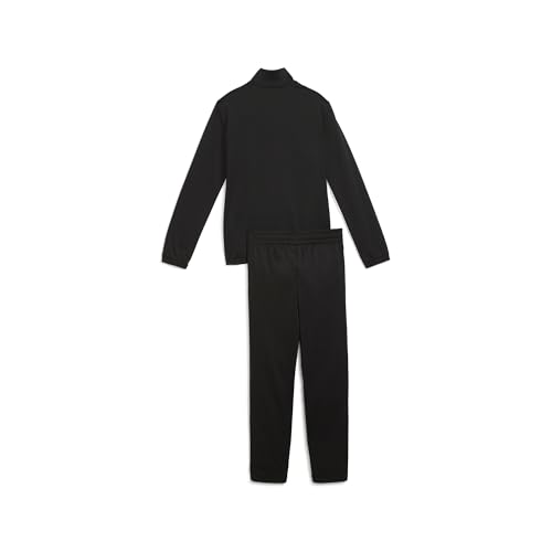 PUMA Jungen Poly Colorblock Suit B Trainingsanzug, Puma Schwarz, 152 EU