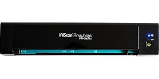 IRIScan Anywhere v6 Scanner Portable de Documents - A4 - Recto - Verso - WiFi - Batterie Intégrée - Alimentation USB - 15 ppm Duplex - Couleur & Noir/Blanc - Scan vers USB et WiFi WinMac iOS Android