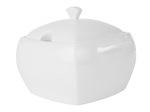 AMBITION - Cuenco sopero con tapa de porcelana Kubiko 4,1 L