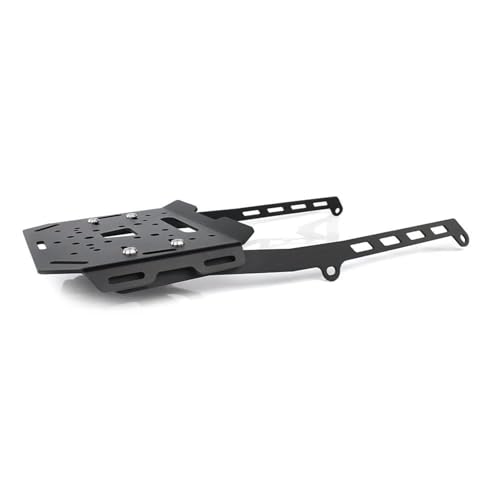 Porte-bagages arrière pour Tenere 700 et XTZ690 de 2019 à 2025 support top case noir en acier robust