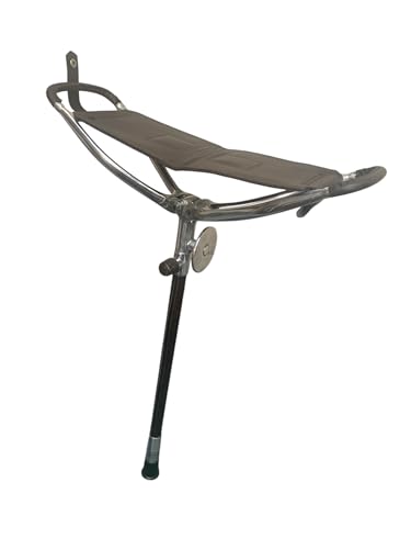 Shooting Seat Stick | Quality Hunting Stick | Adjustable Antique Brown Shooting Stick | Very Durable Leather Seat Folding Chairs | Lightweight Walking Stick