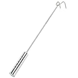 WEKADRIN Fleischhaken Langer Spitz Zulaufender Fleischerhaken für Grillen und Bbq...